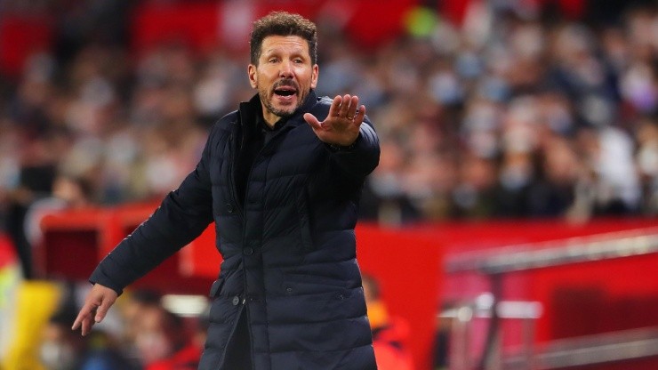 El Cholo Simeone, 10 años al frente del Atlético Madrid (Getty Images).