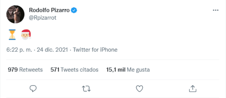 Rodolfo Pizarro, guiño a Monterrey