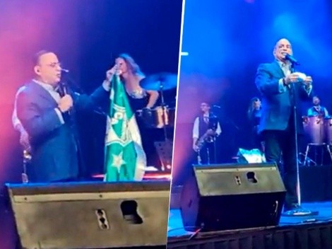 Video: el gesto de Gilberto Santa Rosa en plena Feria con el Deportivo Cali