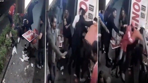 VIDEO: Exdirectivo de Necaxa y Atlante golpea a una mujer en taquería