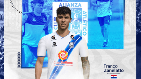 Alianza Lima lo cedió y Franco Zanelatto ya fue presentado en su nuevo equipo