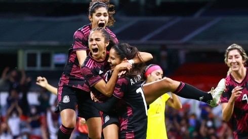 La selección mexicana femenil vibró con el Azteca en este 2021. (Foto: imago7)