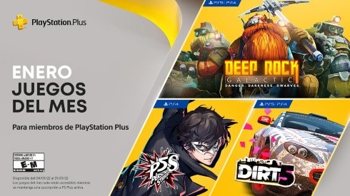 Confirmados los juegos gratuitos de PS Plus para enero 2022