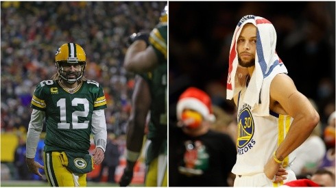 Rodgers y Curry, figuras de la navidad.