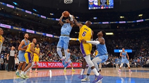 LeBron James y Los Angeles Lakers ante Memphis Grizzlies