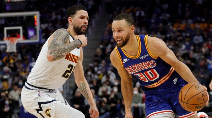 Austin Rivers y Stephen Curry (Foto: Getty Images)