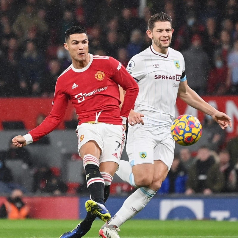 VIDEO | No lo podía fallar: Cristiano Ronaldo anotó el gol más fácil de su carrera ante Burnley