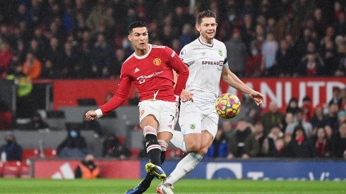 Cristiano anotó el tercero de Manchester United.