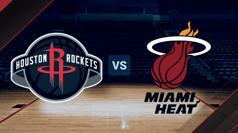 Houston Rockets ante Miami Heat por la temporada regular de la NBA