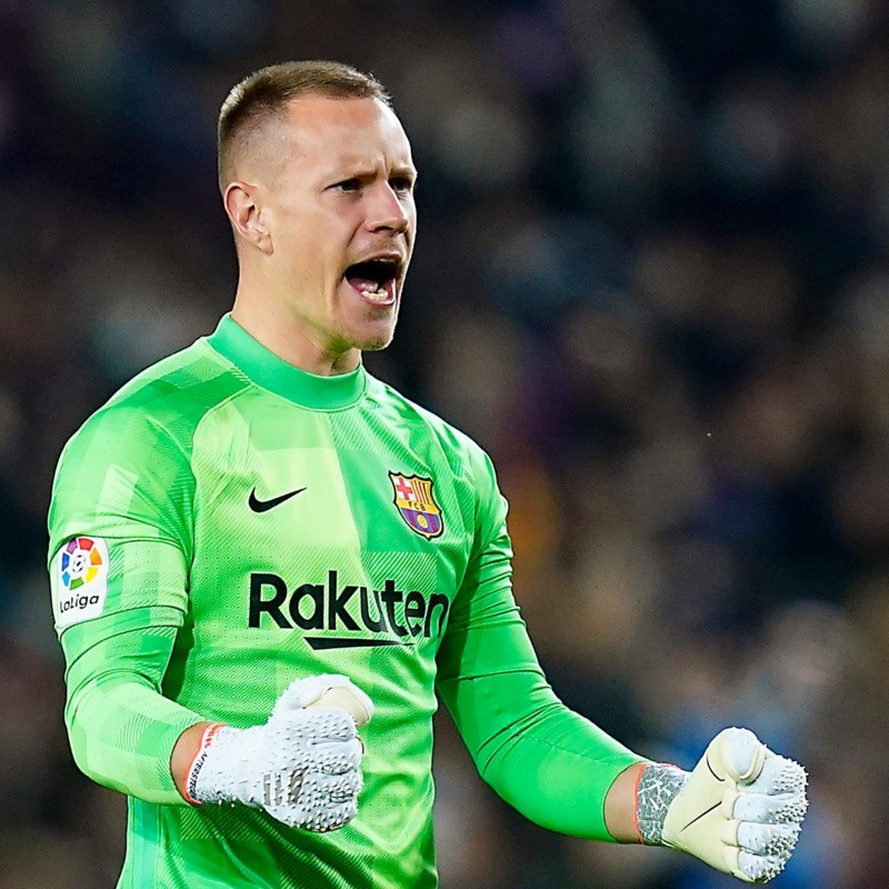 VIDEO | Ter Stegen salvó a Barcelona con una agónica e impresionante atajada