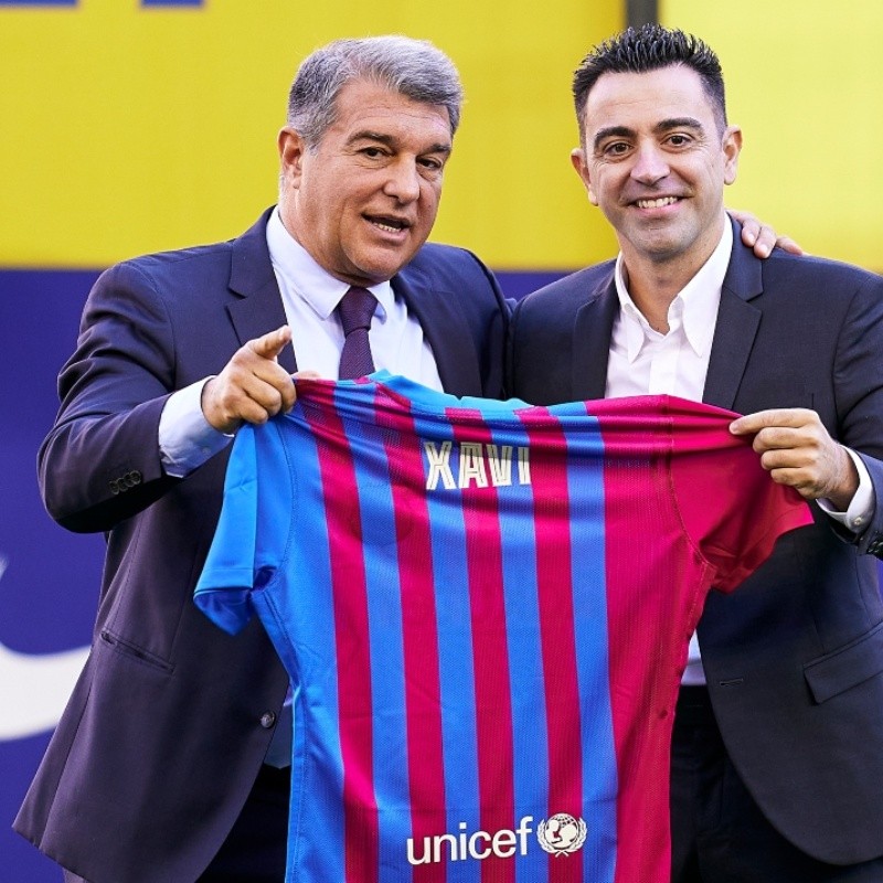 Barcelona: Xavi and Joan Laporta give contradicting statements on club’s transfer situation