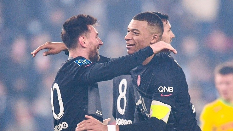 Messi y Mbappé, las estrellas de PSG.