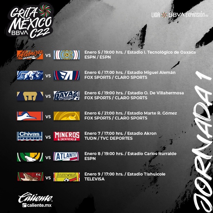 Foto: Twitter oficial de la Liga de Expansión MX.