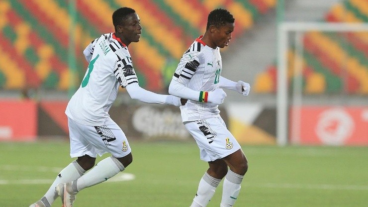 Selección africana de Ghana.