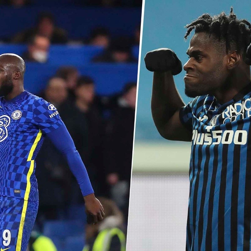 Histórico exjugador italiano iguala a Lukaku con Duván Zapata