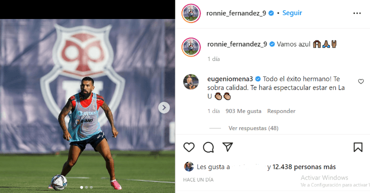 Ronnie Fernández Instagram