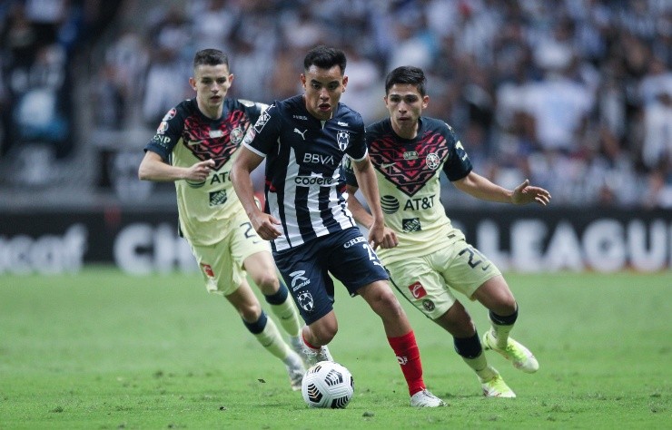 Rodríguez marcó siete goles en 139 partidos con Rayados (Imago 7)