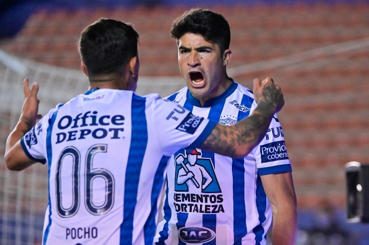 Pachuca le ganó 2-0 a San Luis con goles de Nicolás Ibáñez (Imago 7)