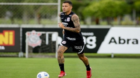 Rodrigo Coca/Ag. Corinthians - Thiaguinho, volante do Corinthians