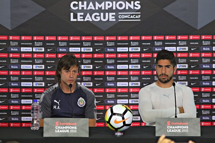 Matías Almeyda y Jair Pereira