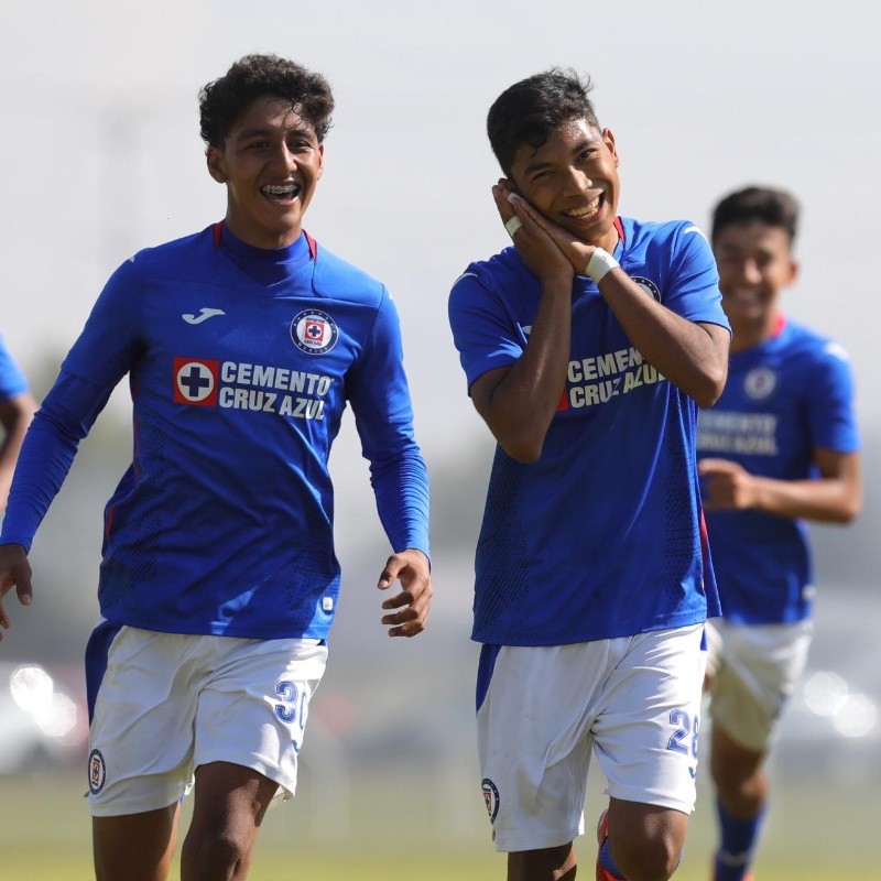 Zabdiel Pineda, hermano de Orbelín, anotó el gol de triunfo para Cruz Azul ante Pumas