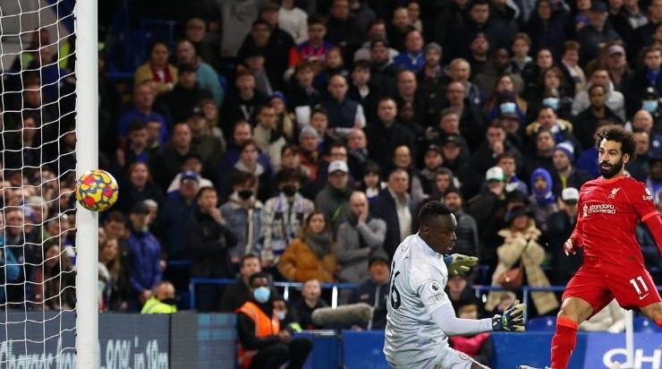 Mohamed Salah of Liverpool (Photo by Catherine Ivill/Getty Images)