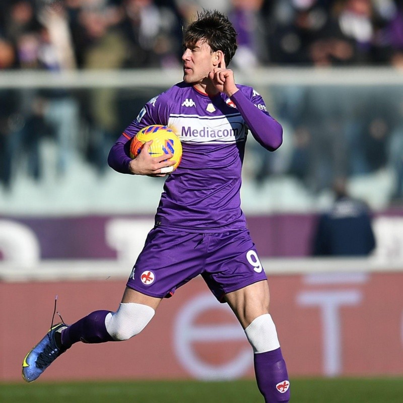 ¿Lo retienen? Esto opinan los hinchas de Fiorentina sobre el futuro de Vlahovic