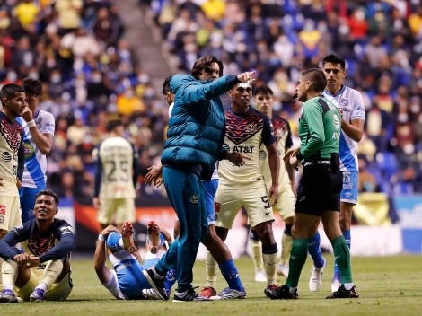 El árbitro tuvo piedad: ¿cuál sería la sanción a Solari por lo sucedido ante Puebla?
