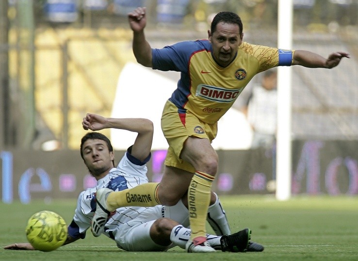 Germán Villa en 2008, su último año con América (foto: Jam Media).