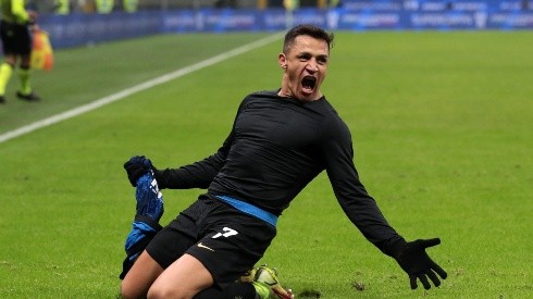 Alexis Sánchez le dio el título a Inter.