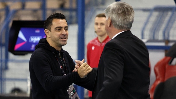 Xavi criticó al equipo de Carlo Ancelotti.