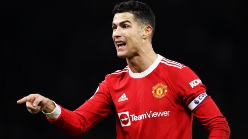 Forward Cristiano Ronaldo of Manchester United