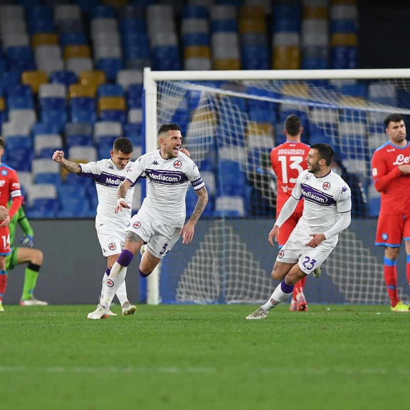 Fiorentina dejó a Napoli fuera de la Copa Italia