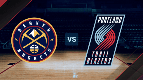 Denver Nuggets ante Portland Trail Blazers por la temporada regular de la NBA