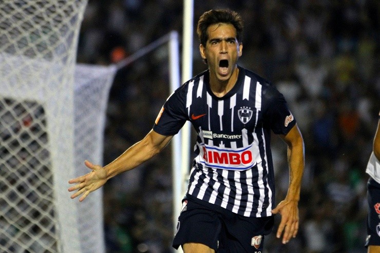 Delgado registró 27 goles y 31 asistencias en 132 partidos con Rayados (Fuente: Imago7)