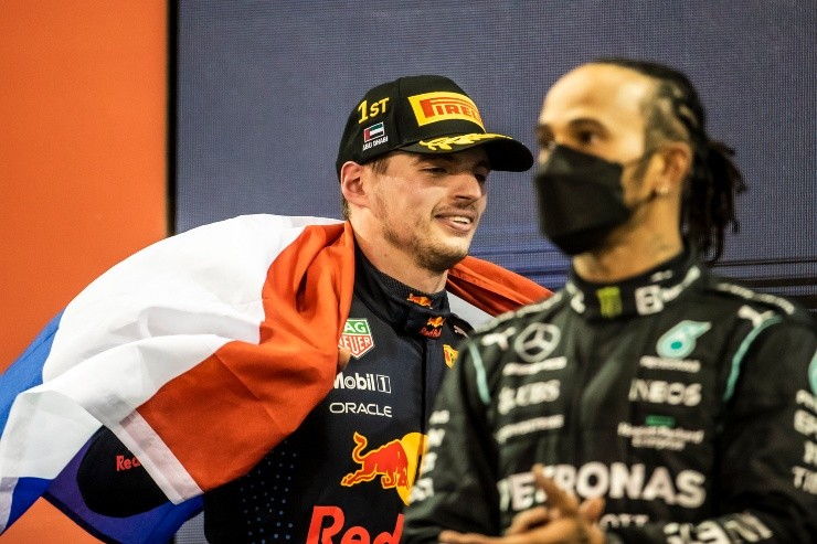 Verstappen y Hamilton prometen volver a disputar el título en 2022 (Fuente: Getty Images)