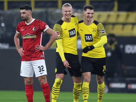De la mano de Haaland y Meunier, Borussia Dortmund goleó a Friburgo