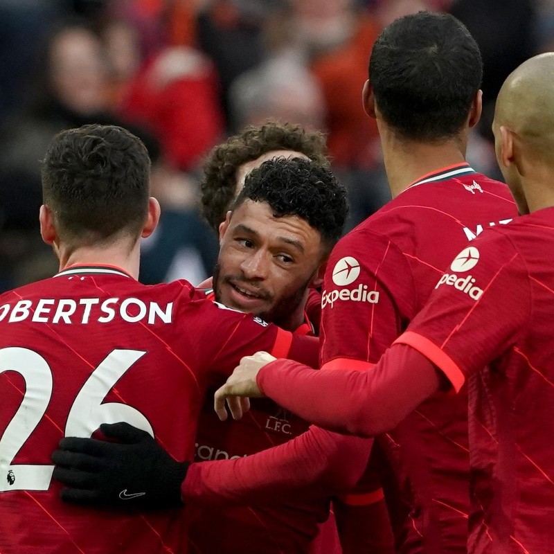 Liverpool goleó a Brentford y recupera la segunda plaza