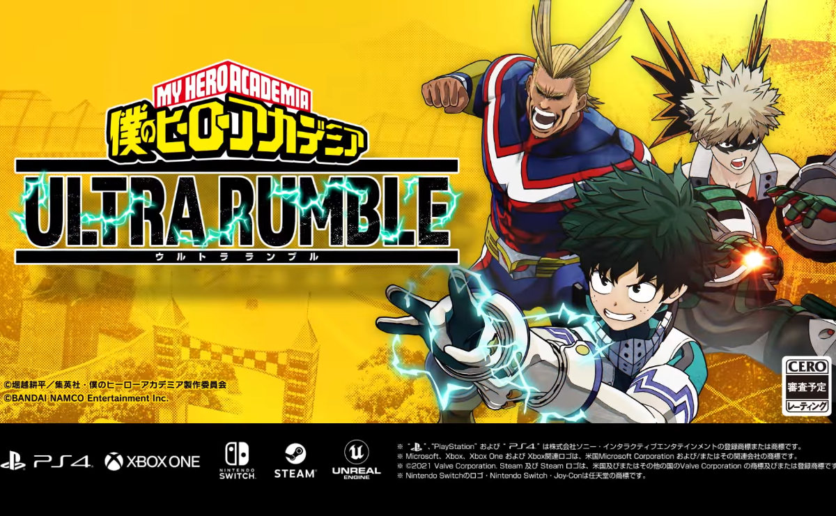 My Hero Academia: Ultra Rumble, jogo de battle royale, recebe