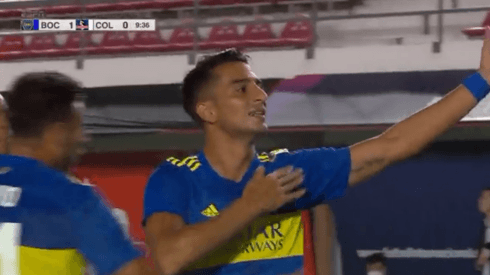 Video: González coloca el 1-0 de Boca sobre Colo Colo.