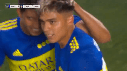Video: Zeballos coloca el 2-0 de Boca sobre Colo Colo.