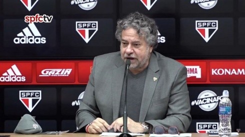 Foto: Reprodução SPFC TV/YouTube | Casares tem planejamento dedurado no mercado da bola