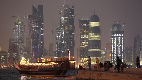 Doha, la capital de Qatar.