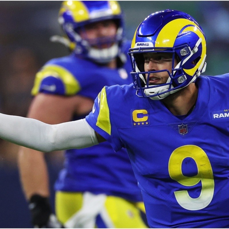 Matthew Stafford gets first career NFL playoff win as LA Rams blow