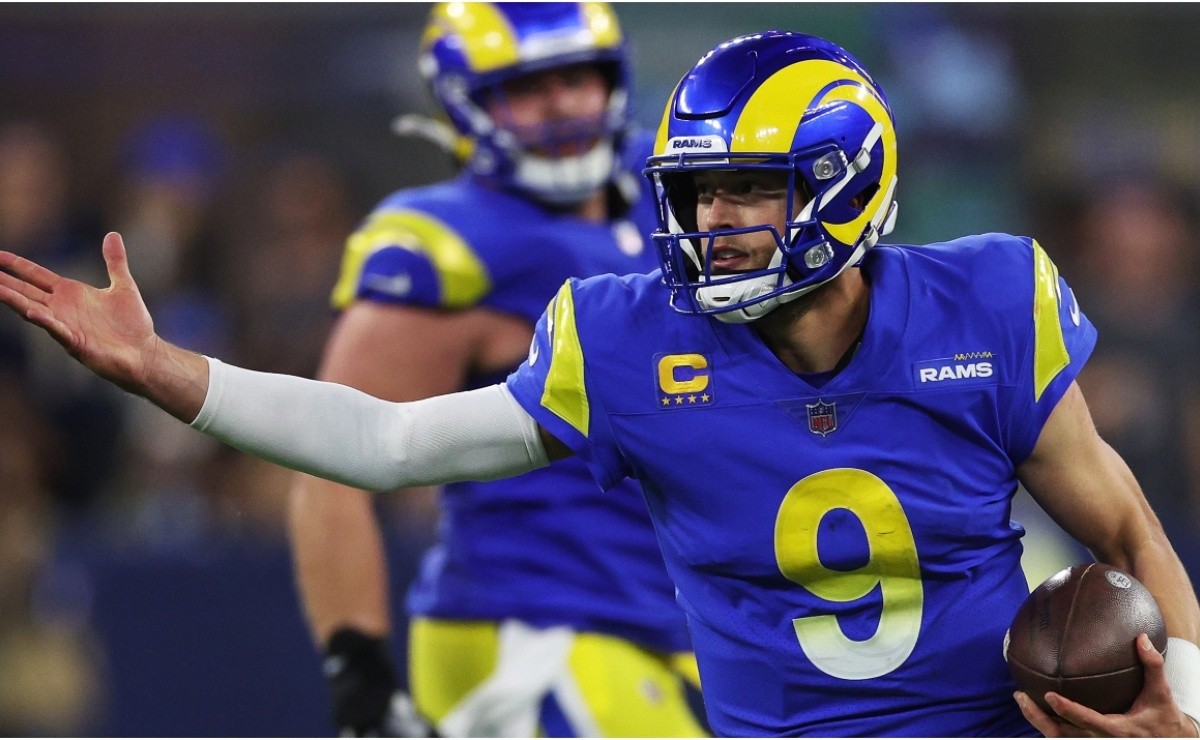 Rams' Matthew Stafford Reacts To First Playoff Win Of His Career