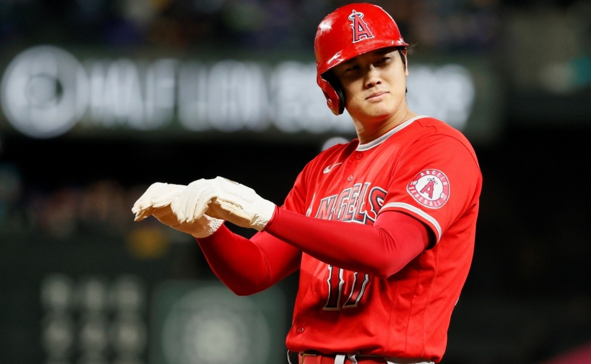 Shohei Ohtani luce bien enfundado con el uniforme de los Dodgers