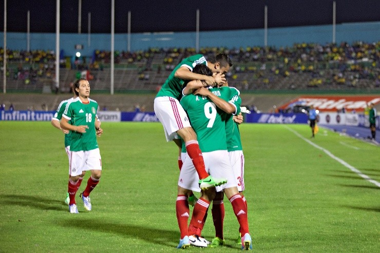 México venció a Jamaica en Kingston en 2013 (foto: Imago7).