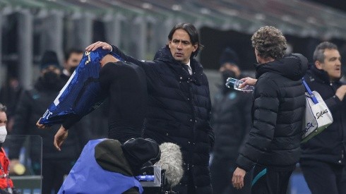 Sufre Scaloni: un delantero de la Selección salió llorando de la cancha. (Getty Images)
