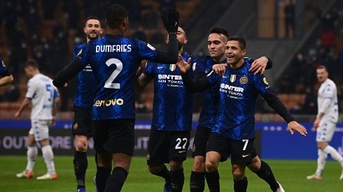 Alexis Sánchez fue titular tiempo reglamentario y prorroga en triunfo del Inter frente al Empoli