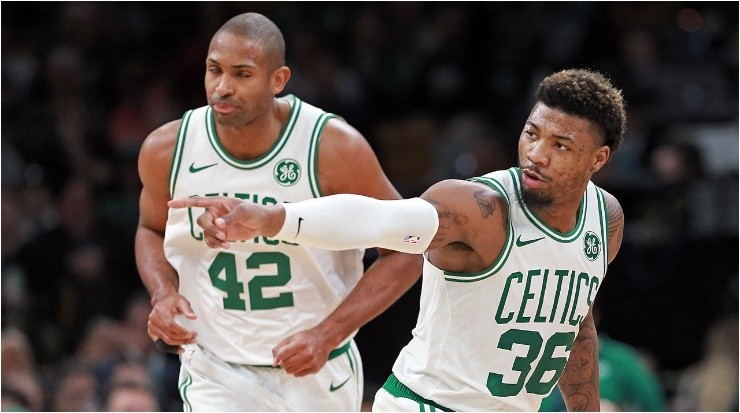 Al Horford &amp; Marcus Smart – Getty Images